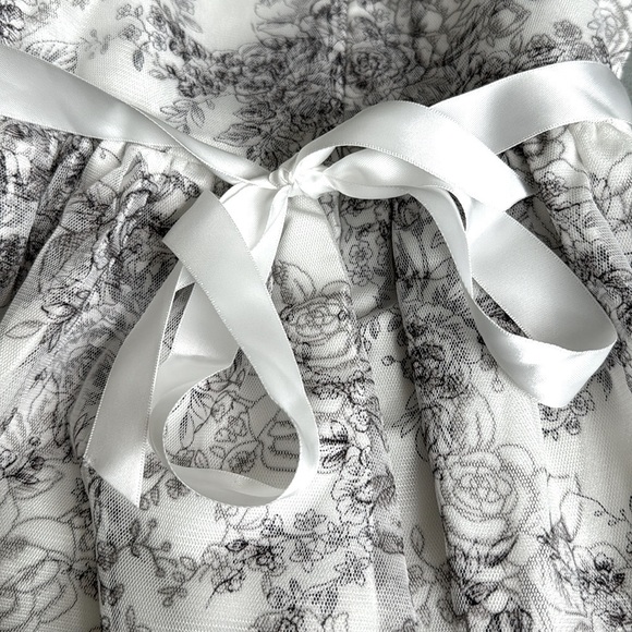 NWT Floral Victorian Dress Bonnie Jean Size 5 - Picture 5 of 6